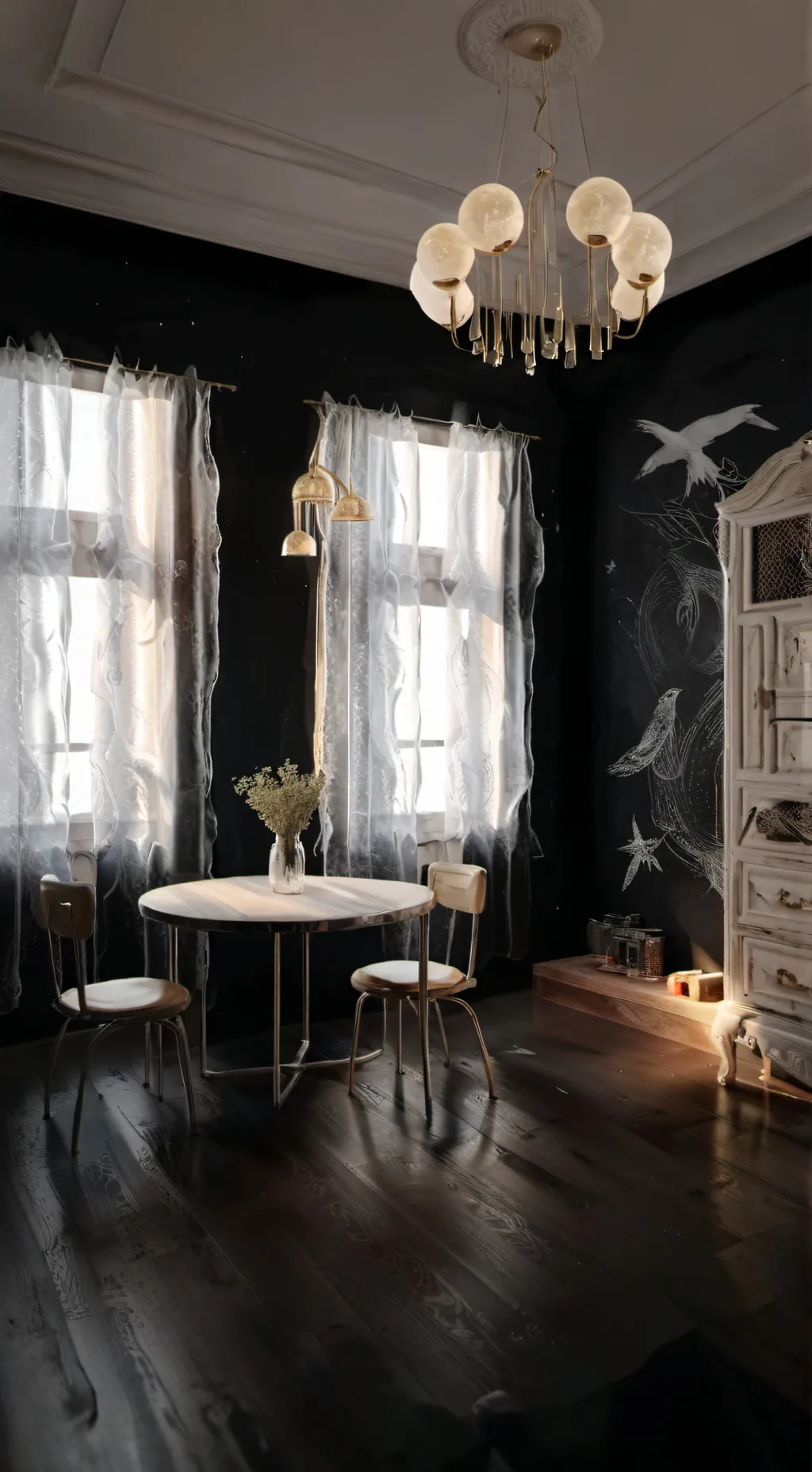 ai character: dandy world background