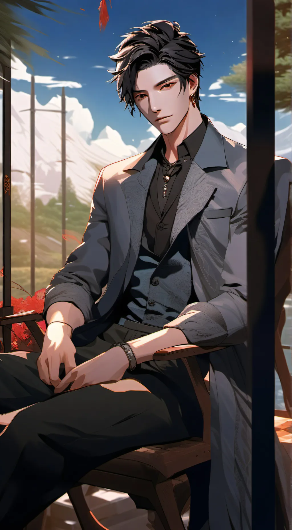 ai character: max background