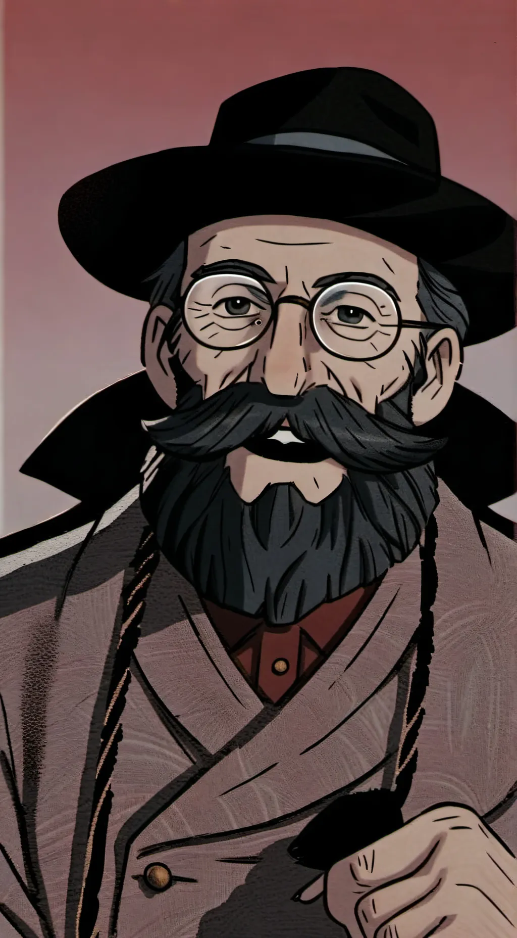 ai character: Milquetoast background