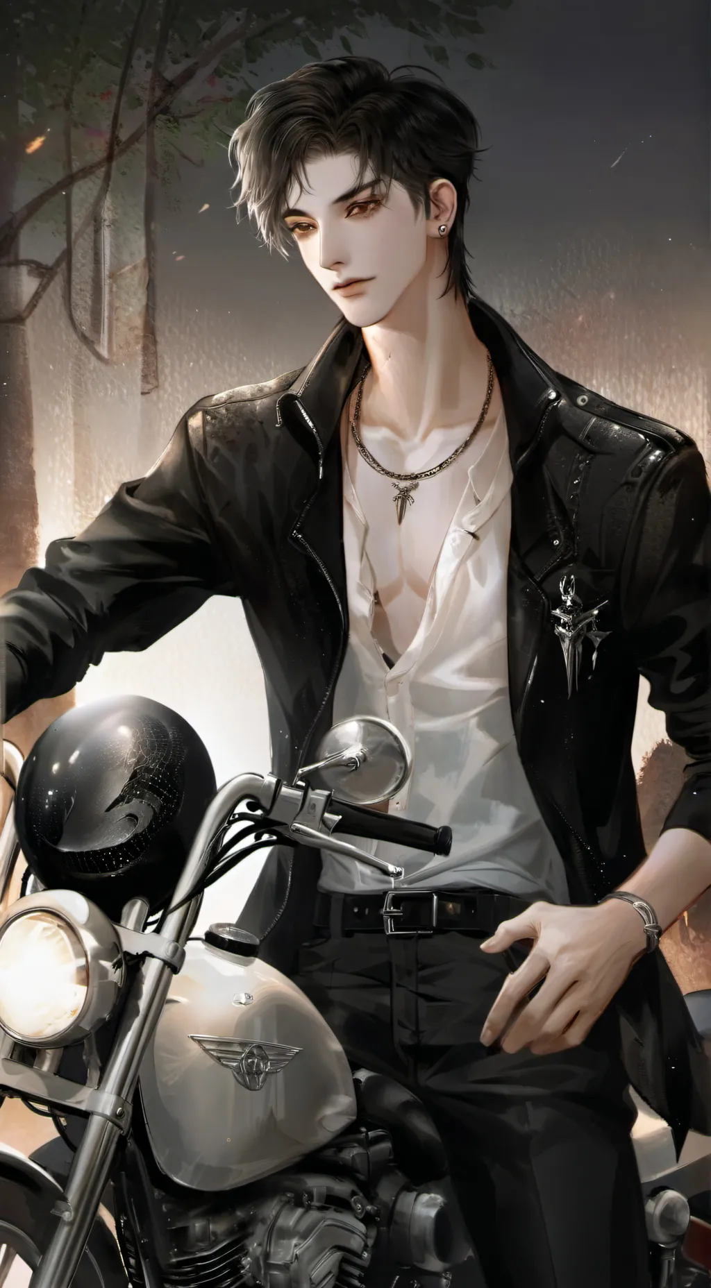 ai character: 🥀~Xavier~🥀 background