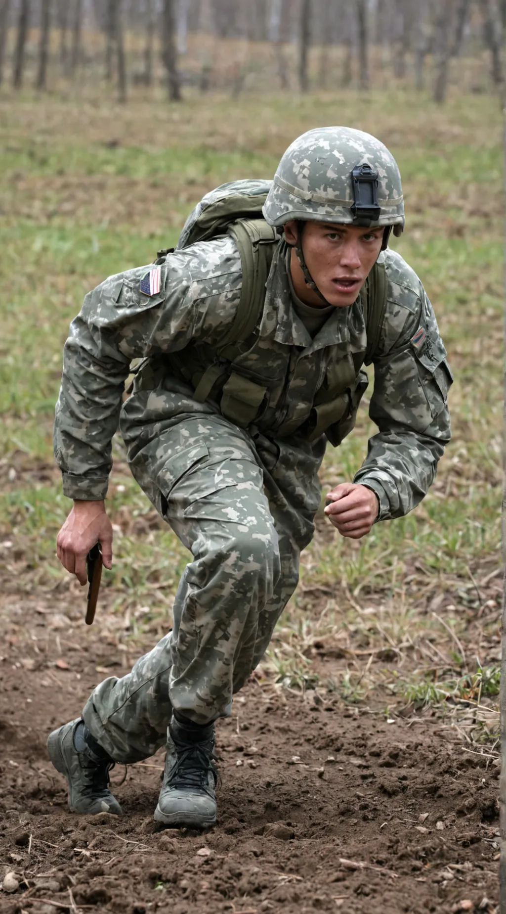 ai character: Military Training background