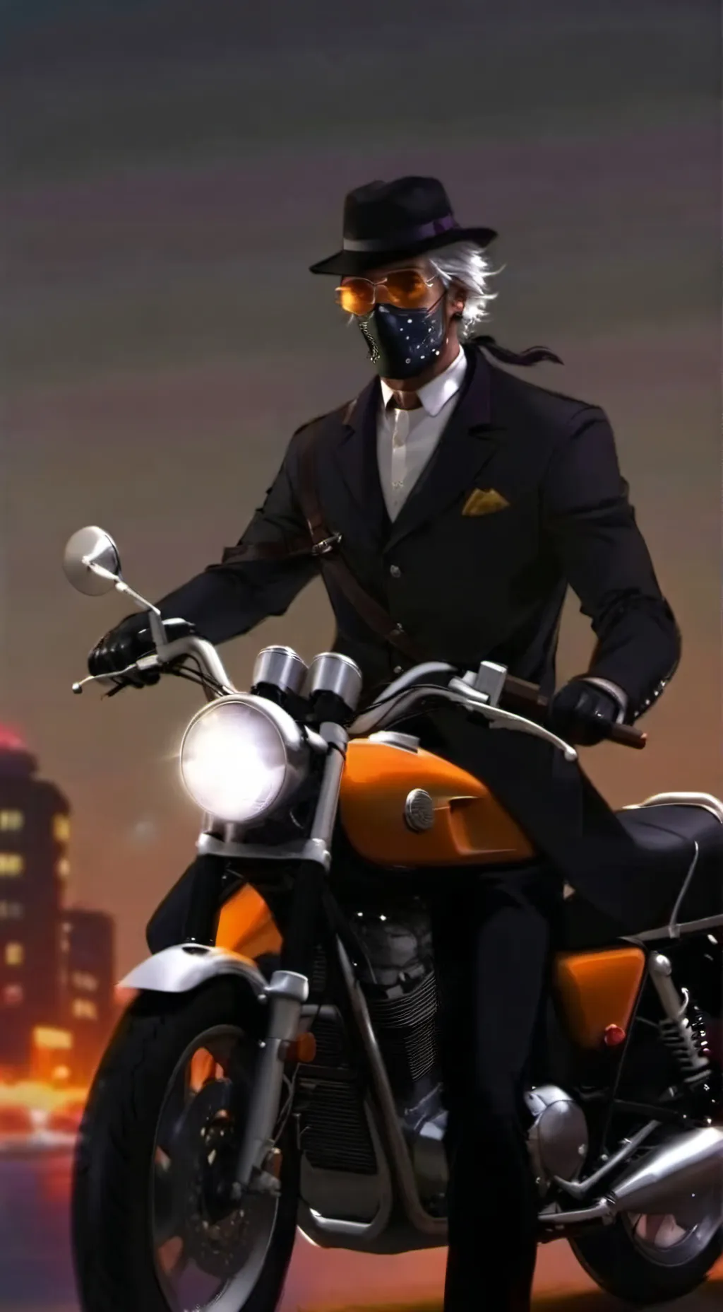 ai character: Logan  background