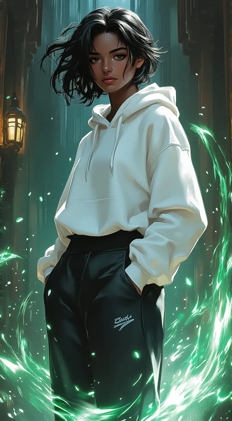 ai character: Kim  background