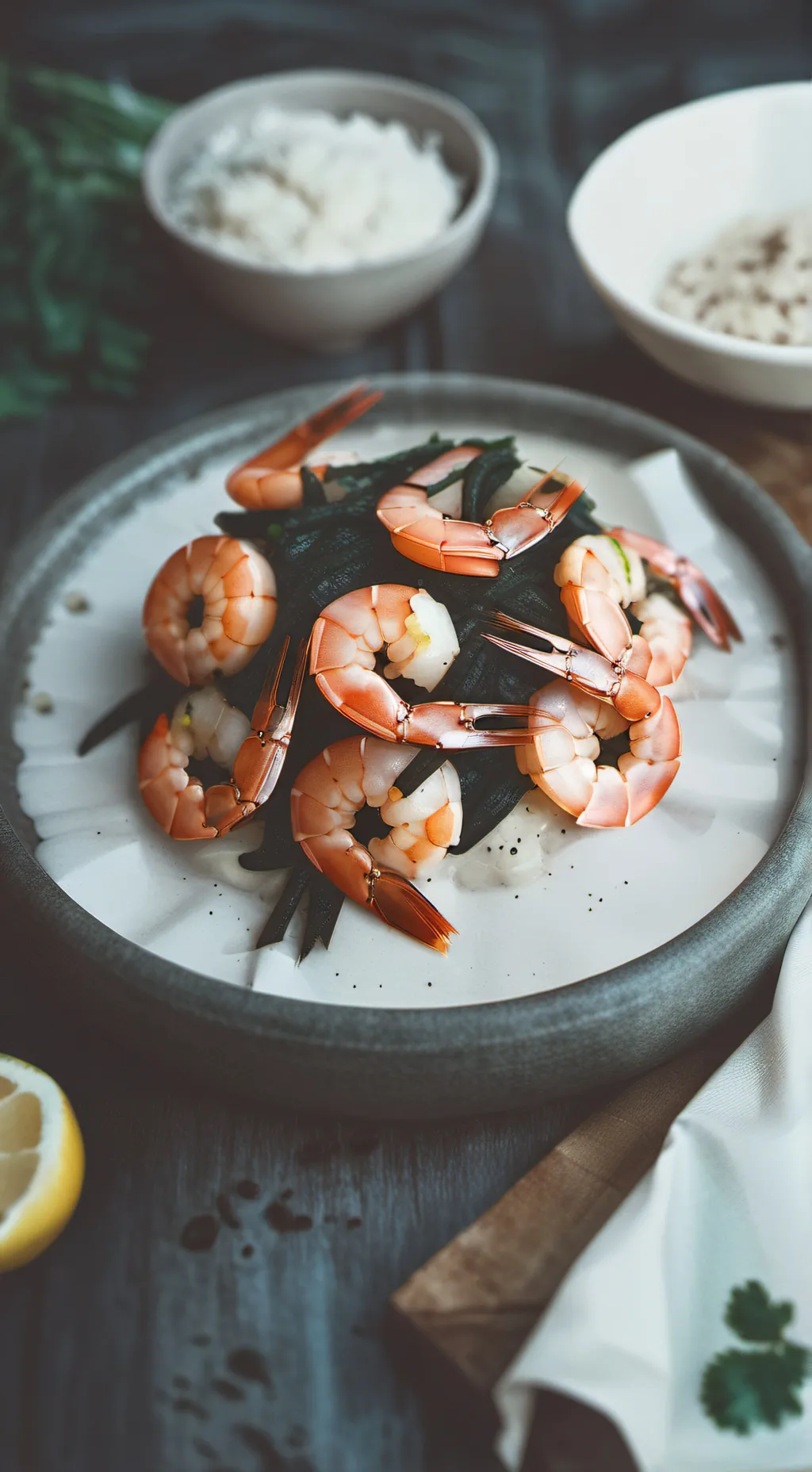 ai character: 🦐😡shrimpo😡🦐 background