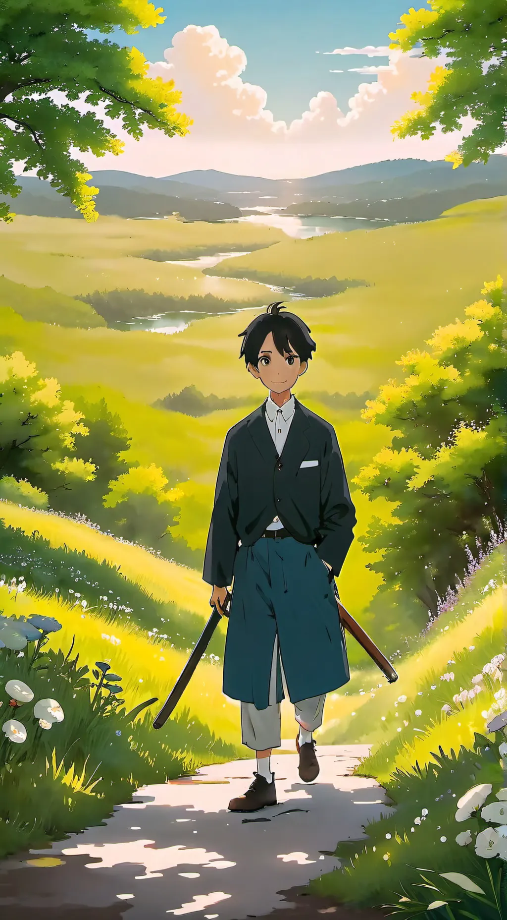 ai character: HH but you're HIM background