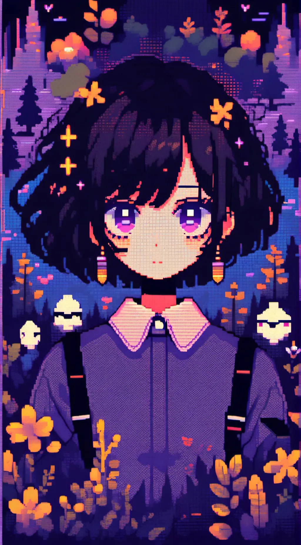 ai character: Young nony background