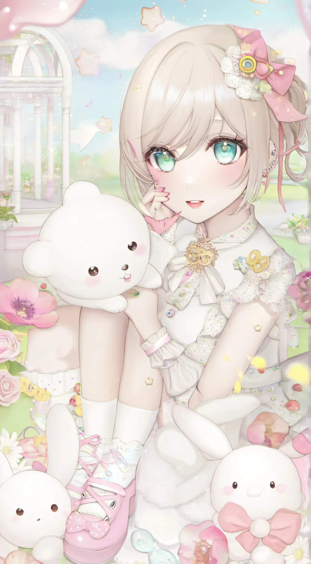 ai character: sofia background