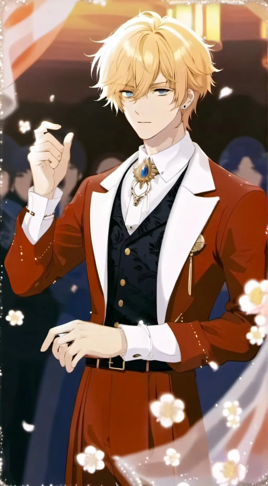 ai character: prince Harry  background