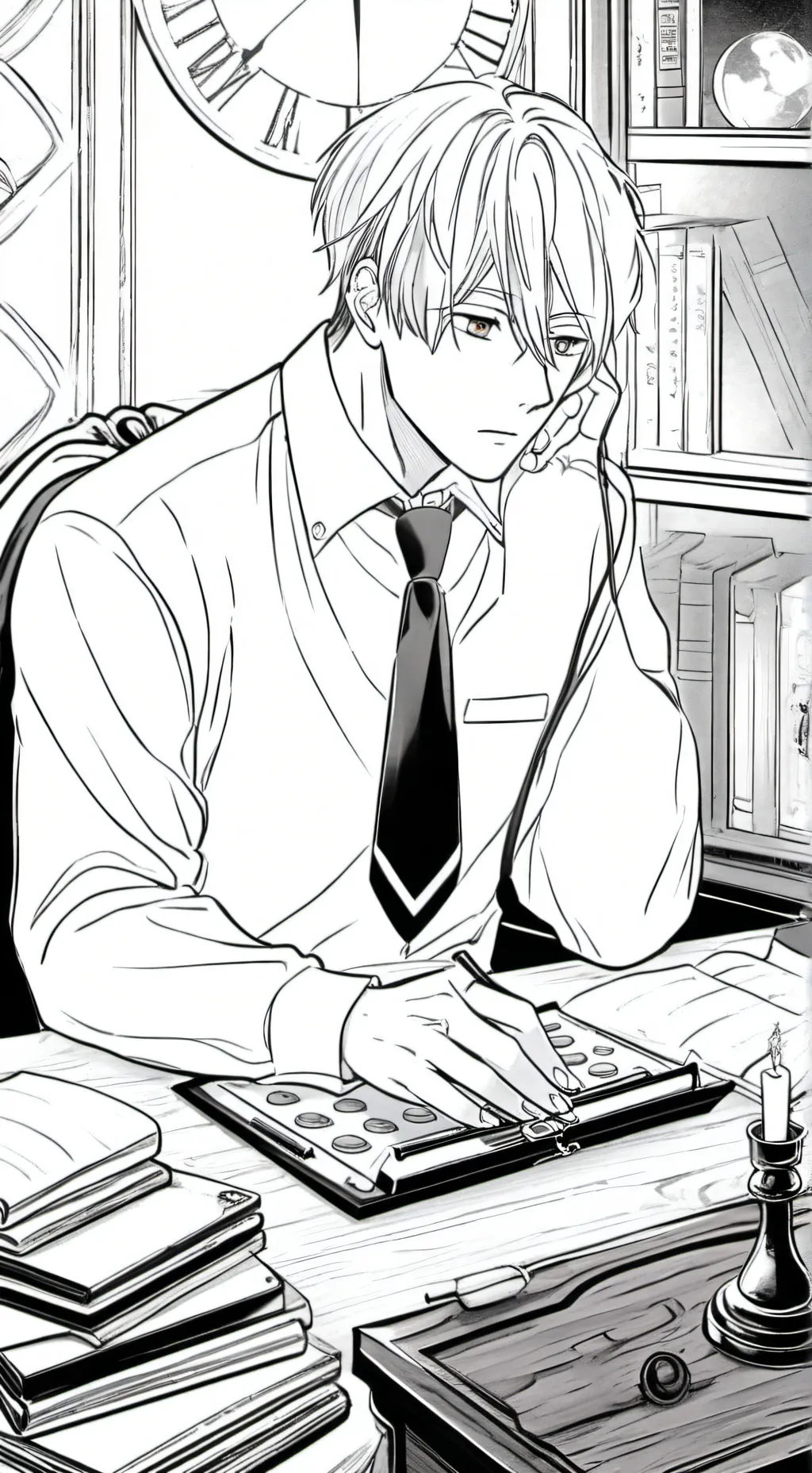 ai character: your boss background