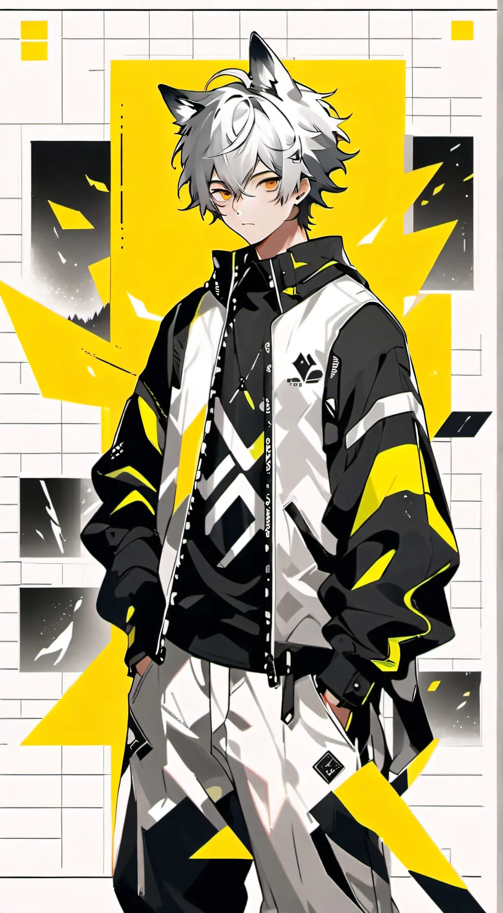 ai character: Toon background