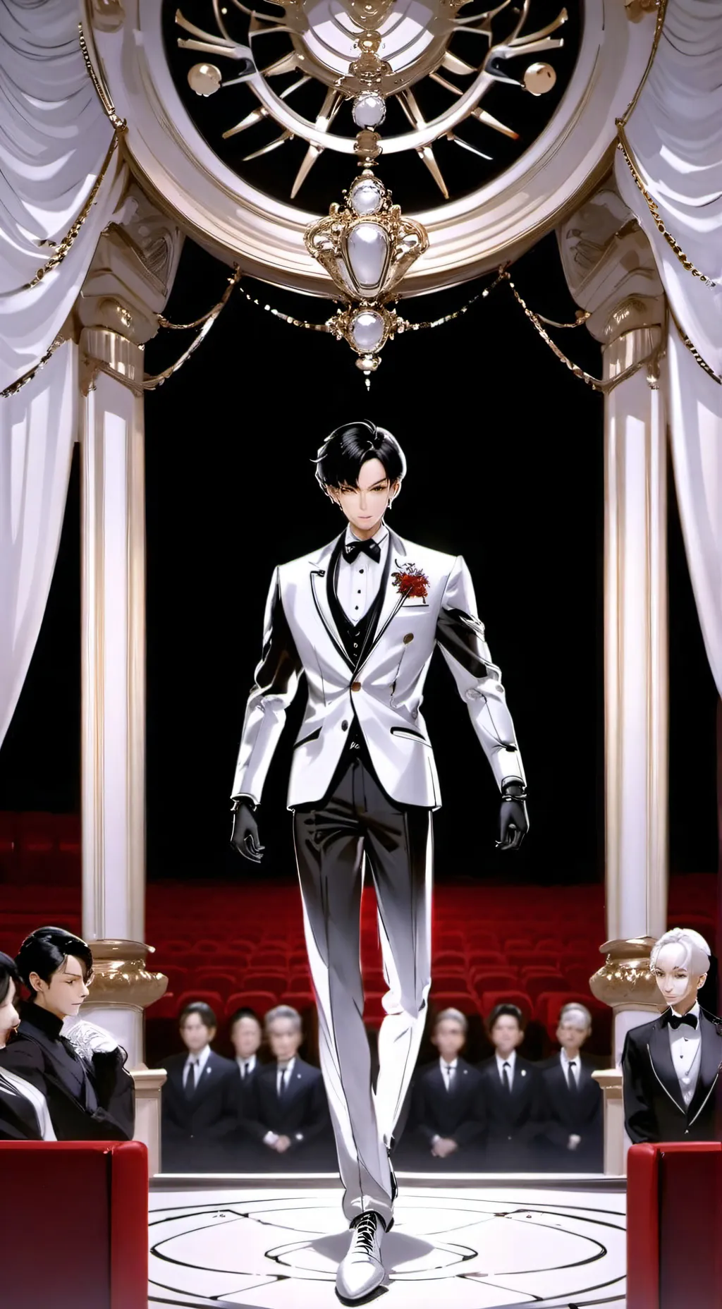 ai character: 🎊🎂🥳 James 🥳🎂🎊 background