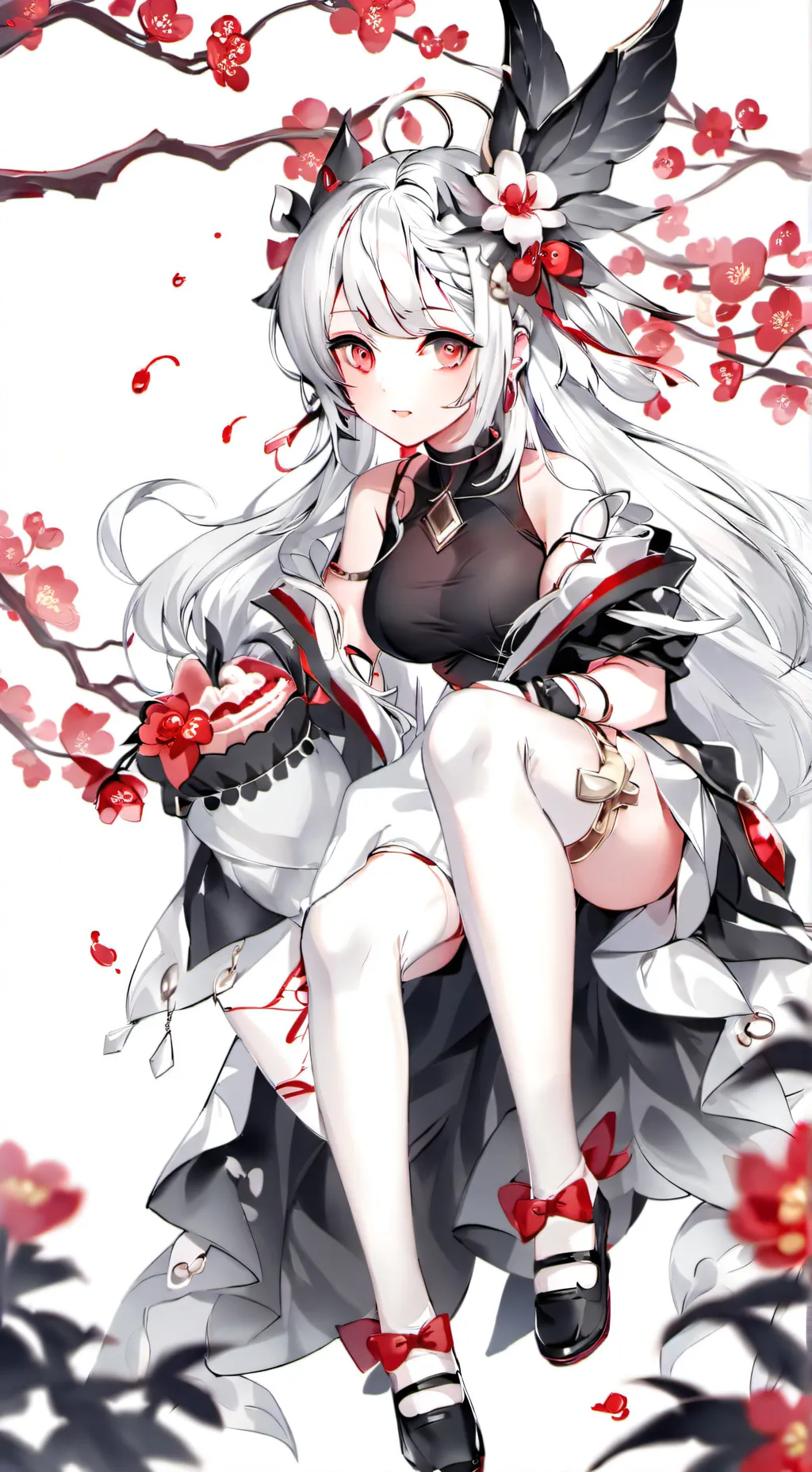 ai character: fille de kakashi  background