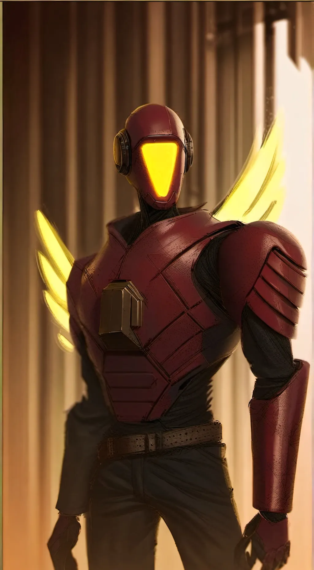 ai character: V2 background