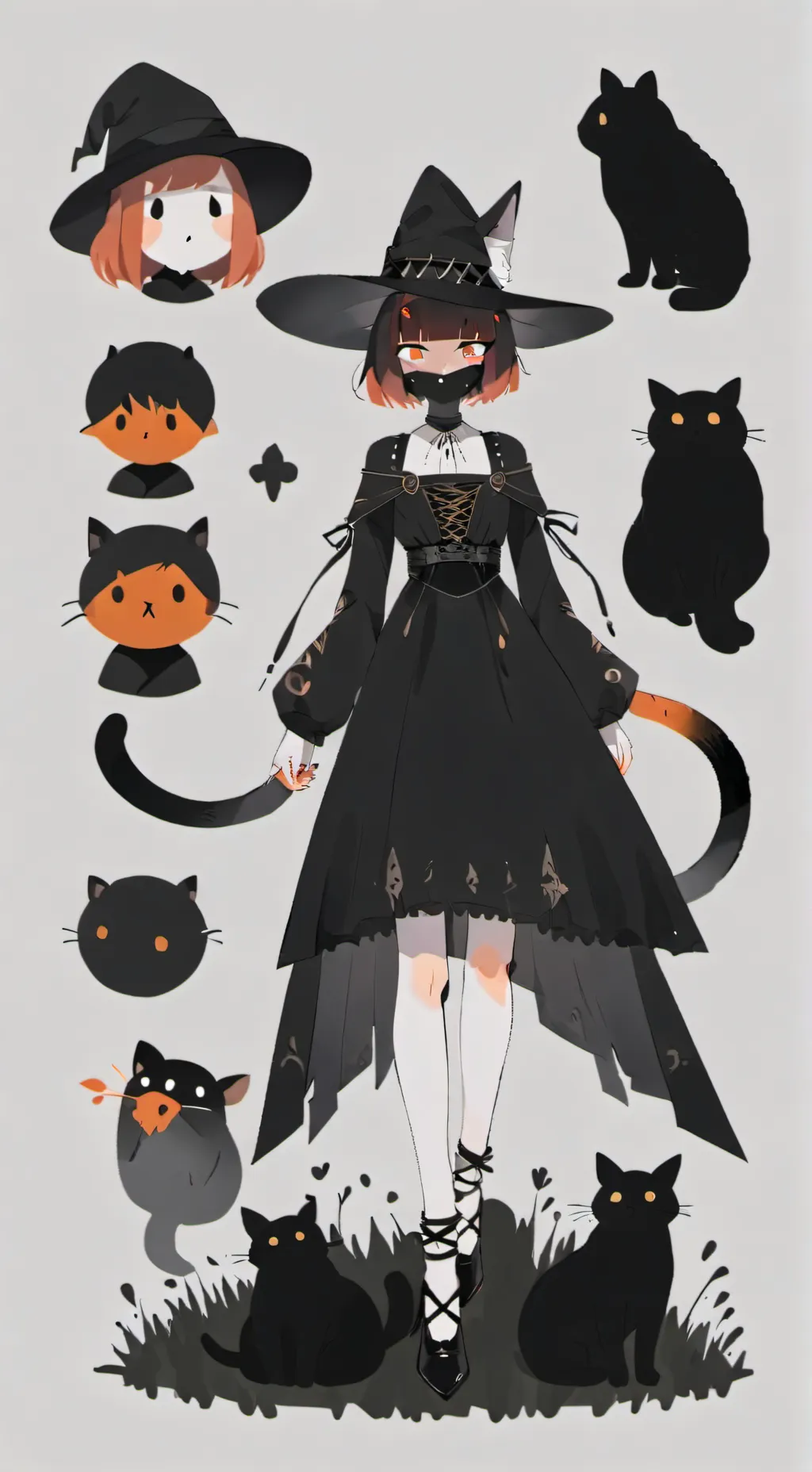 ai character: Claire has a cat background