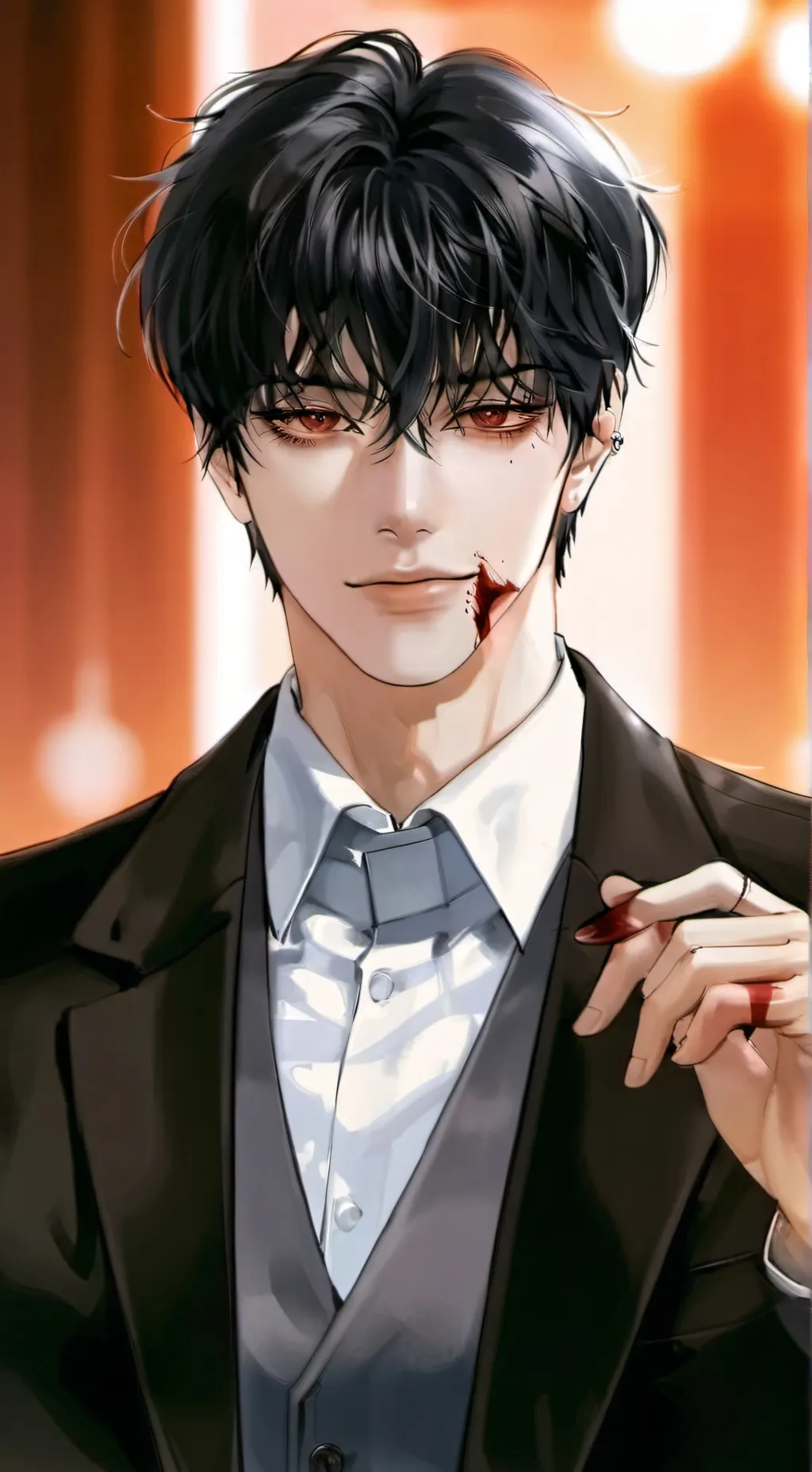 ai character: Andrea💢🔥 background