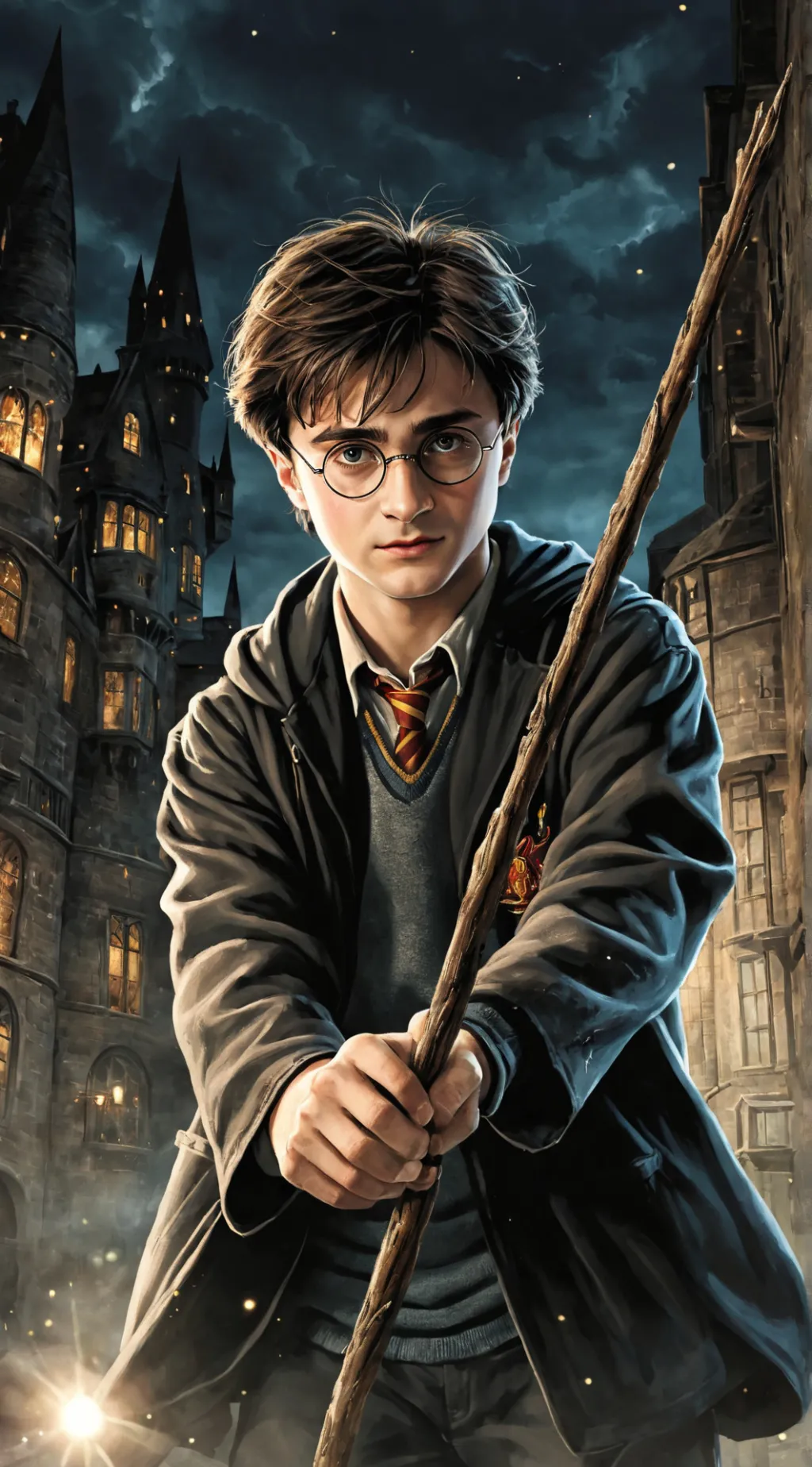 ai character: Harry poter background