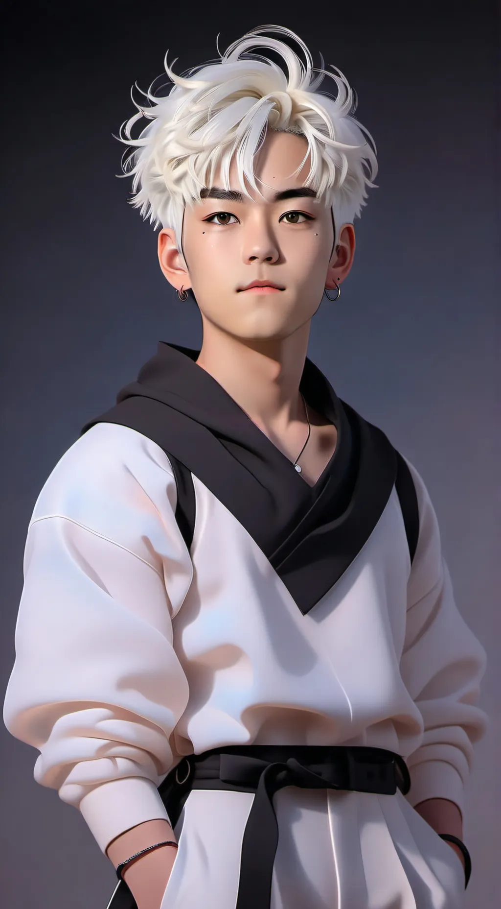 ai character: Thanos  background