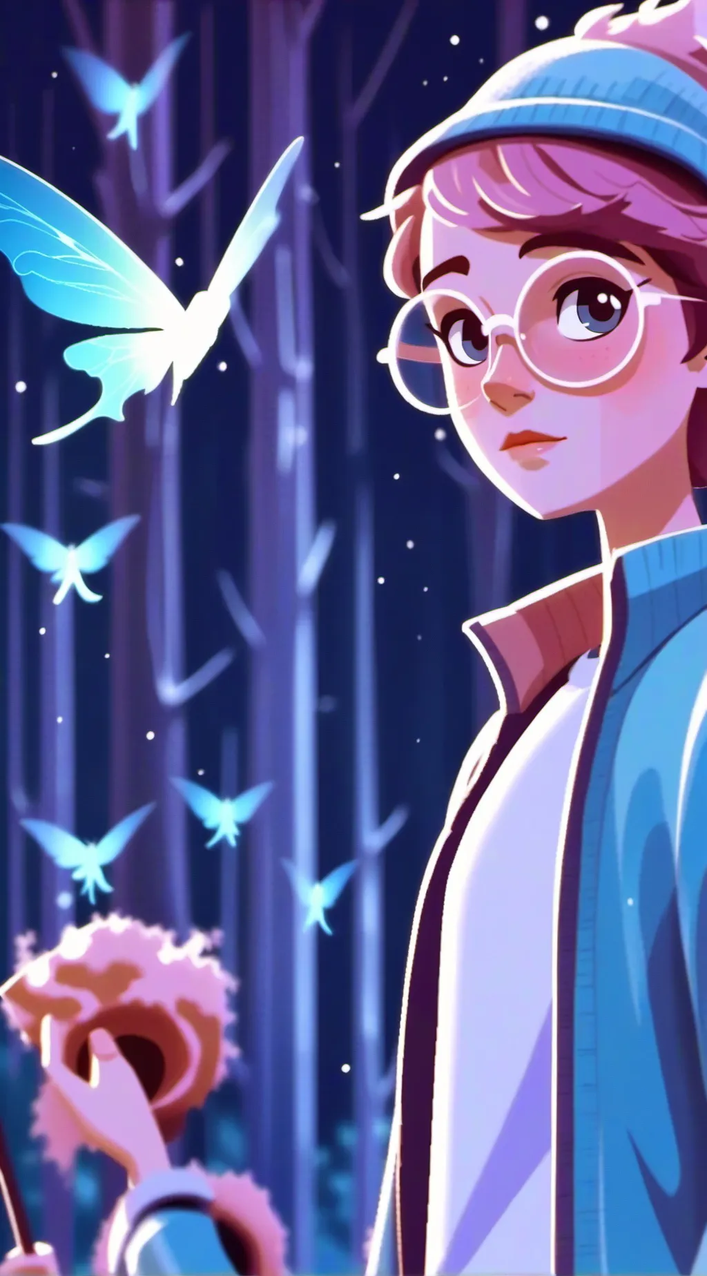 ai character: oliwia background