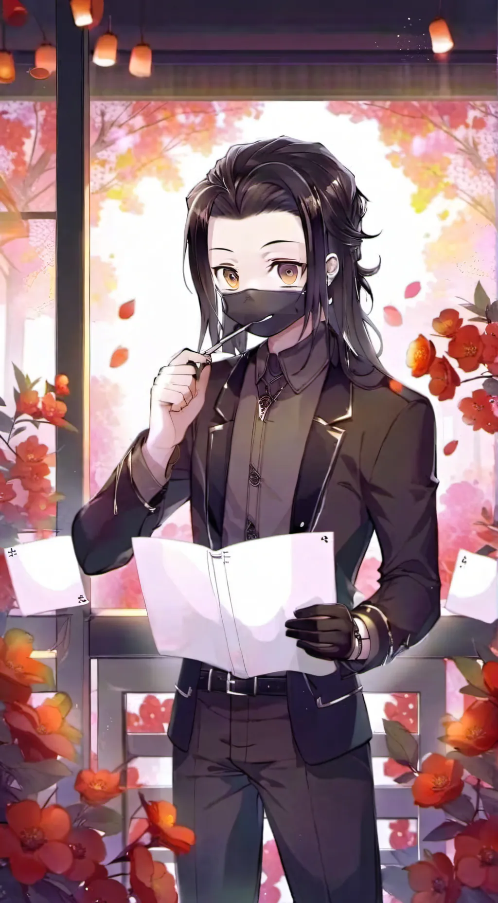 ai character: escola de meninos  background