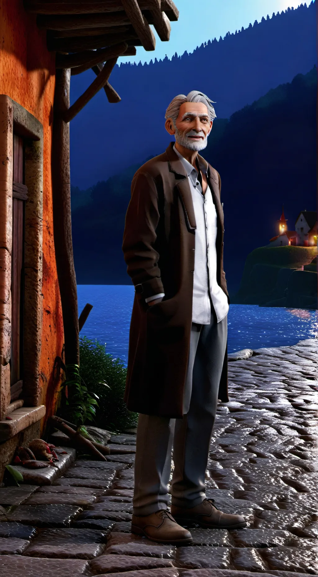 ai character: Michael  background