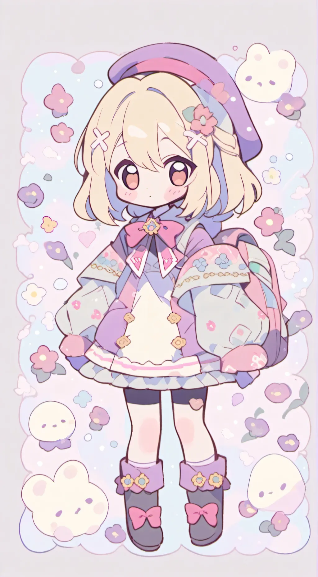 ai character: Catnap background