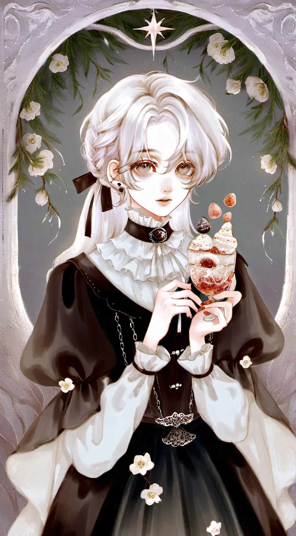 ai character: sprunki school  background