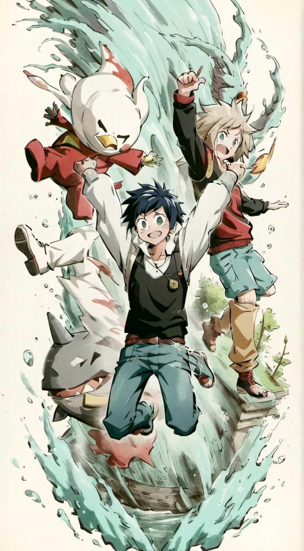 ai character: MHA Period  background