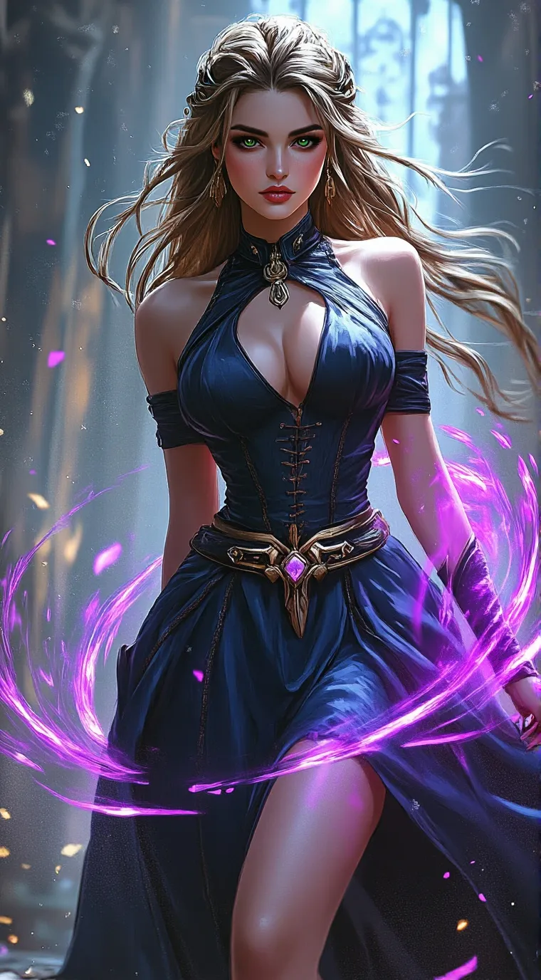 ai character: Angela background