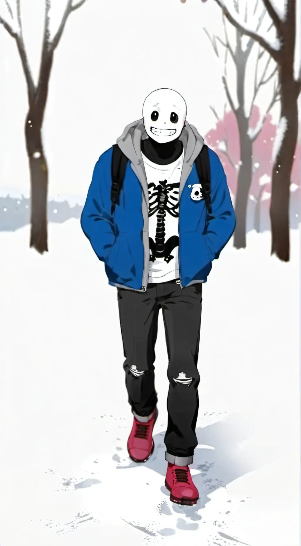 ai character: санс background