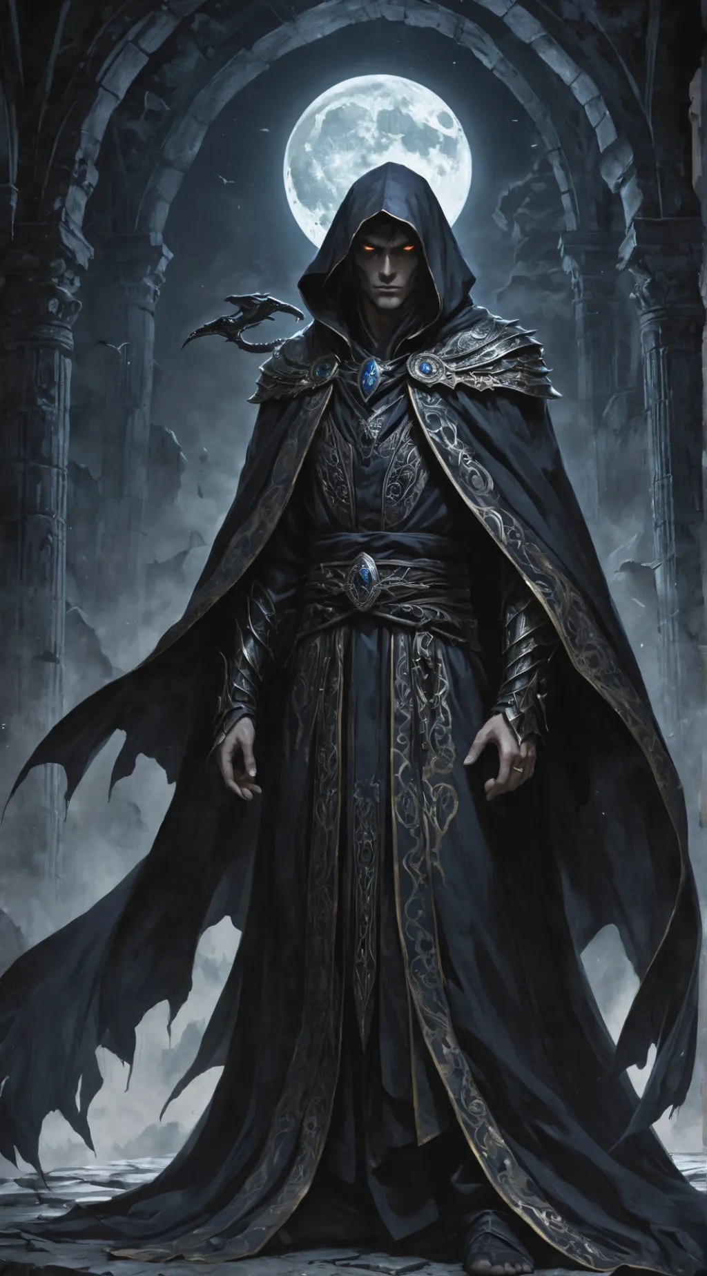 ai character: Ghastly background