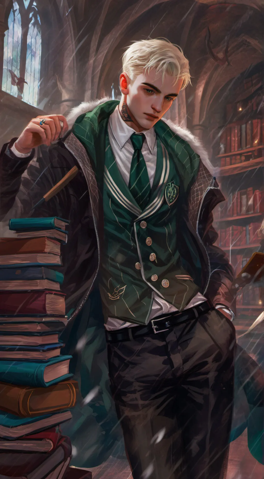 ai character: Draco Malfoy background
