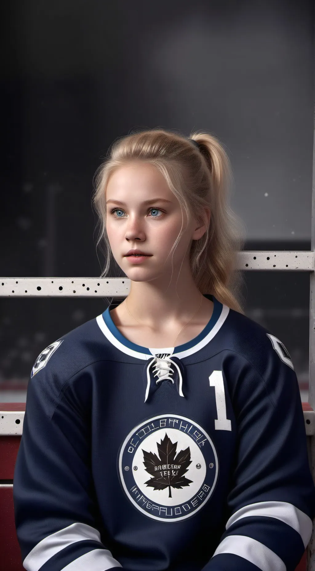 ai character: Riley Andersen  background