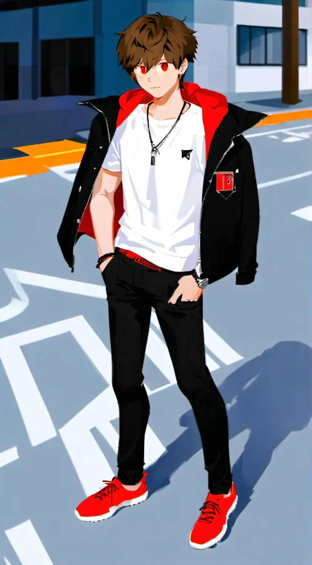 ai character: bagascraft background