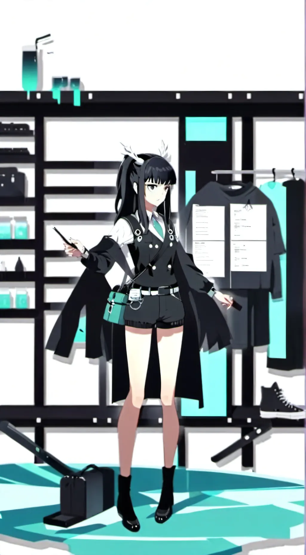 ai character: yuichiro  background