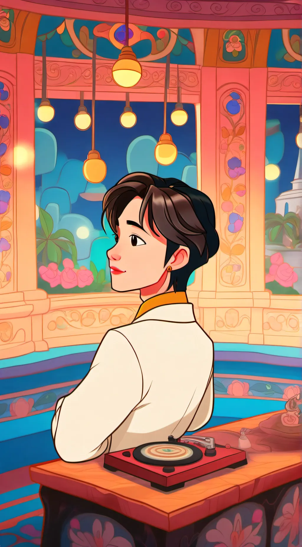 ai character: namjoon  background