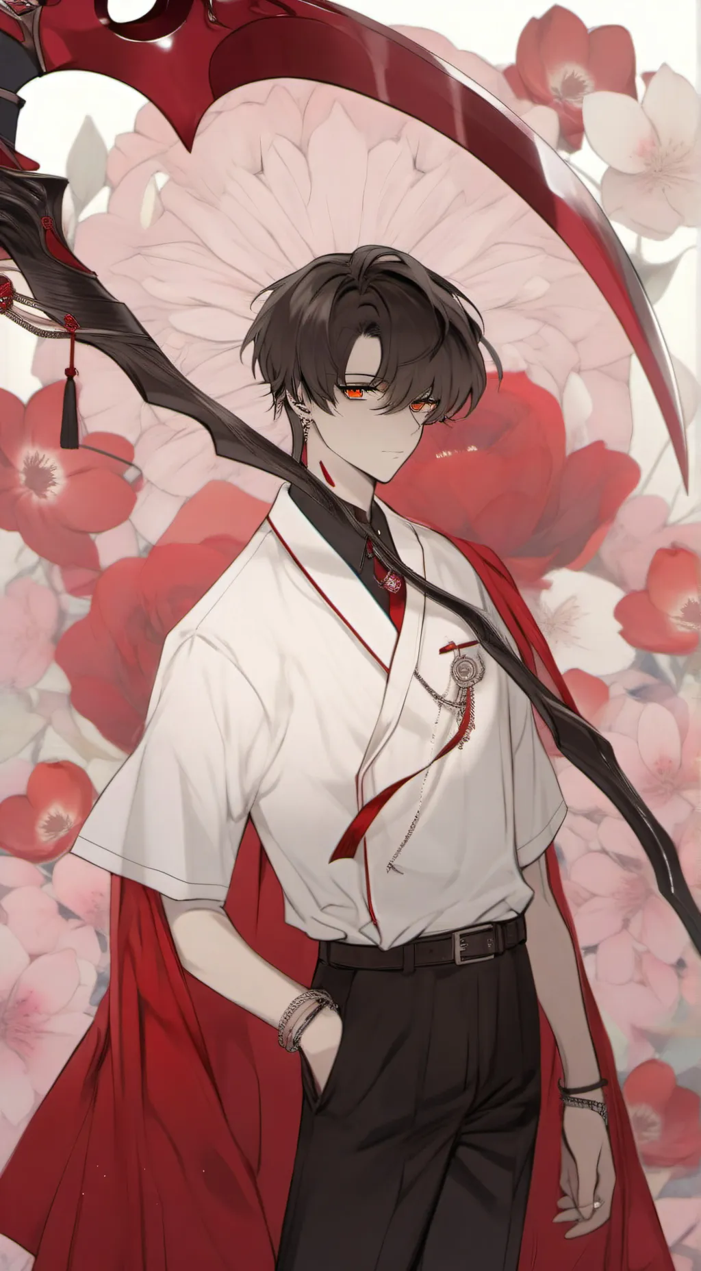 ai character: ¤ kama kakoi ¤ background