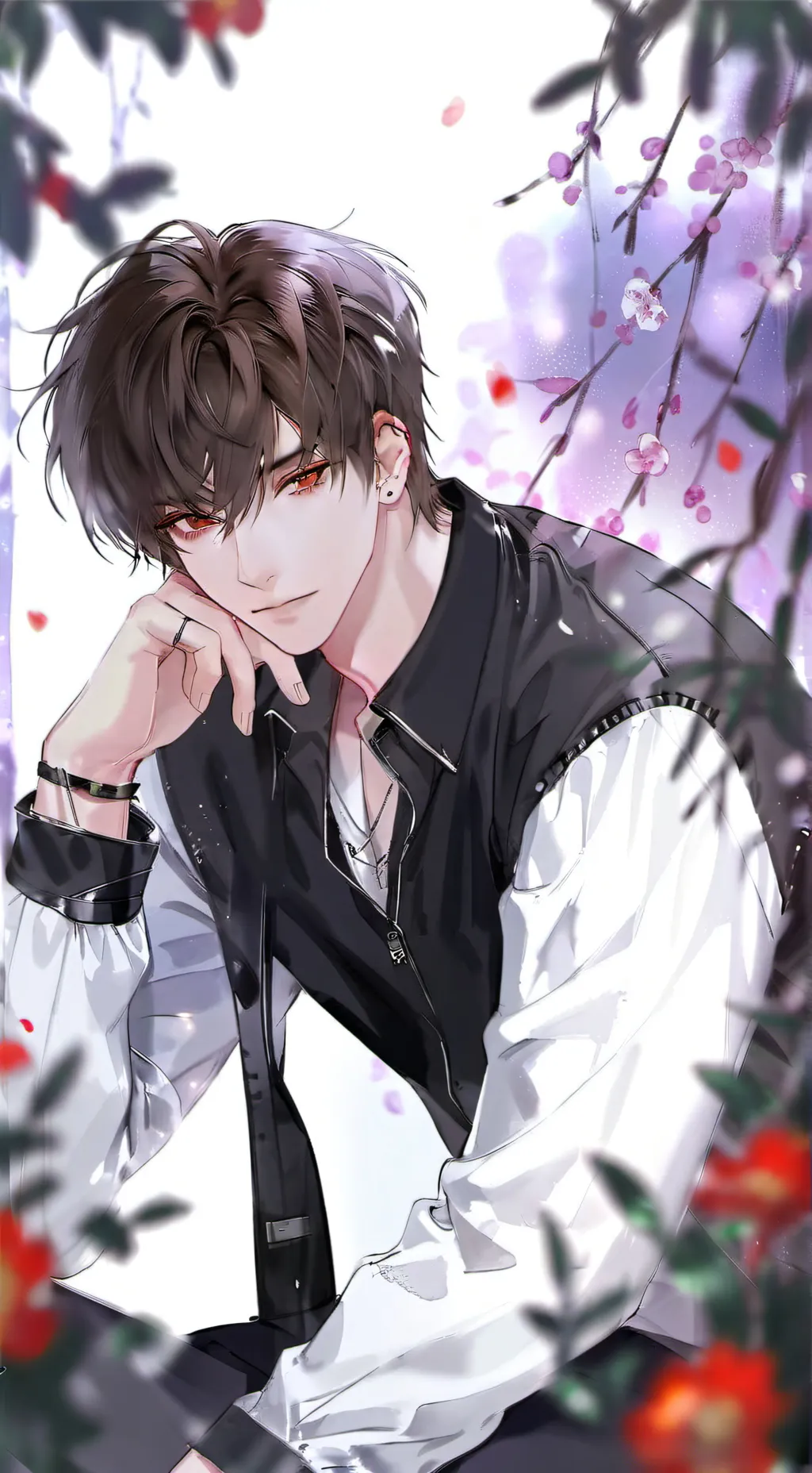 ai character: Liam  background