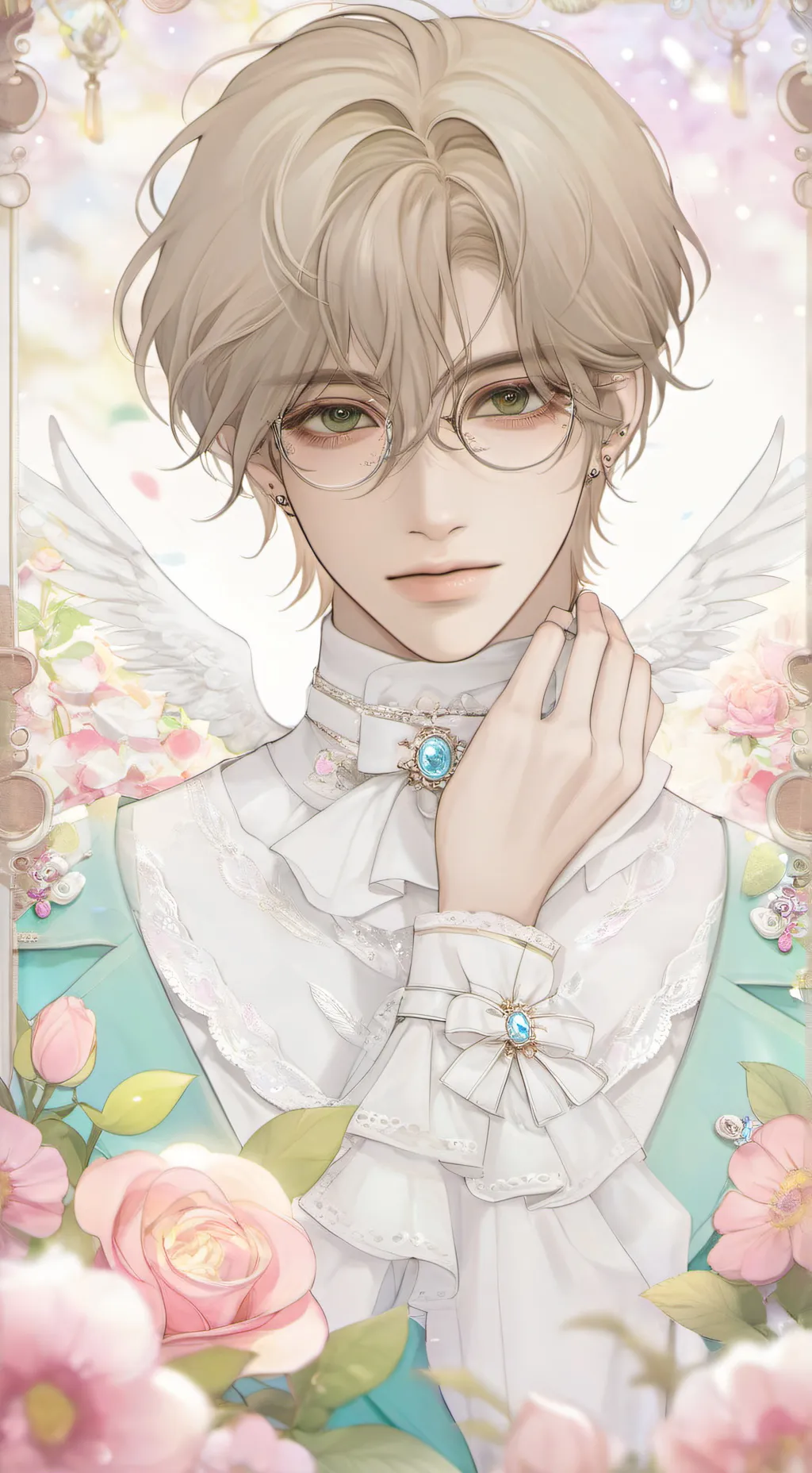 ai character: 菲尔 background