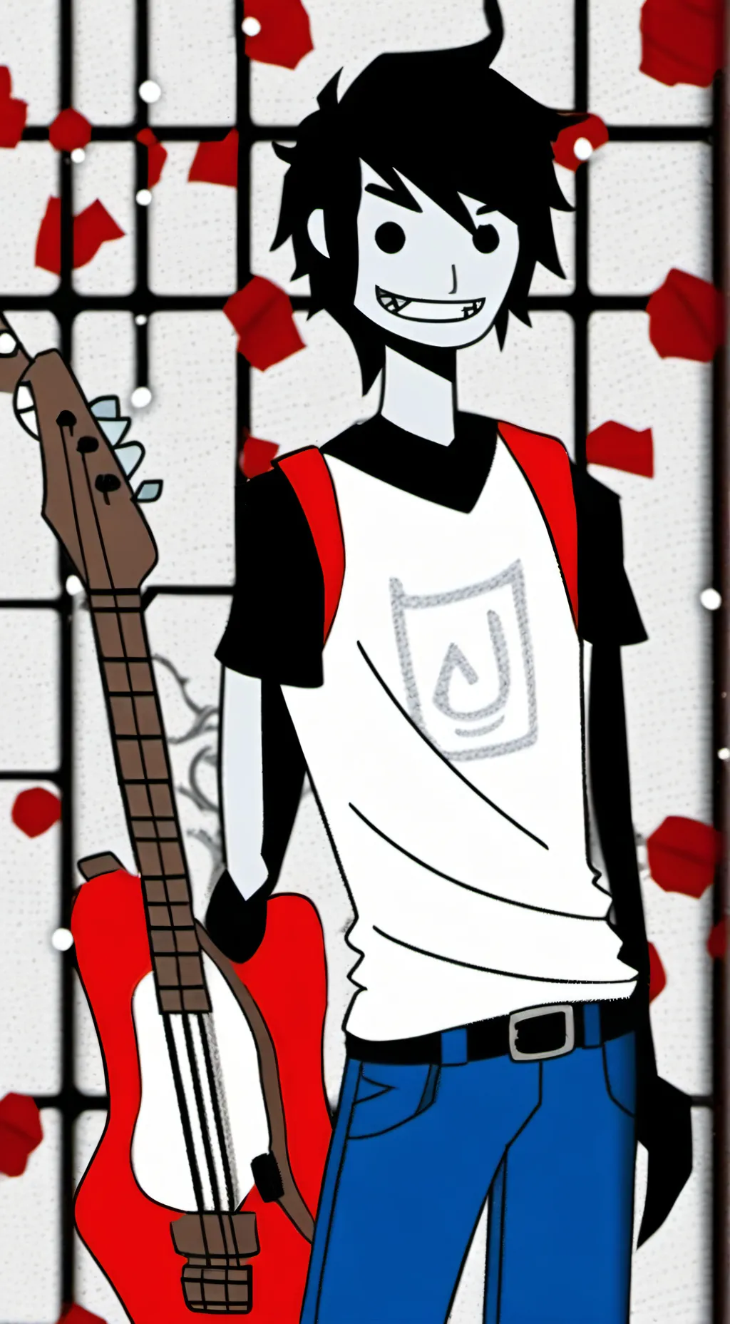 ai character: Marshall Lee  background