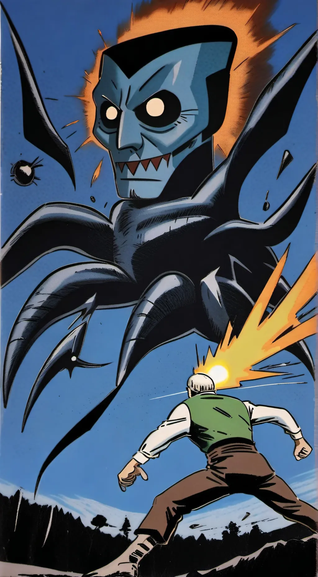 ai character: roast battle background