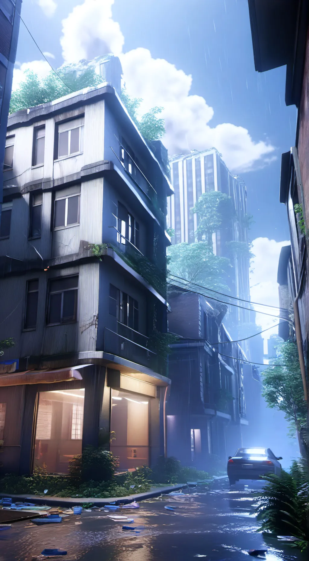 ai character: YN vigilante background