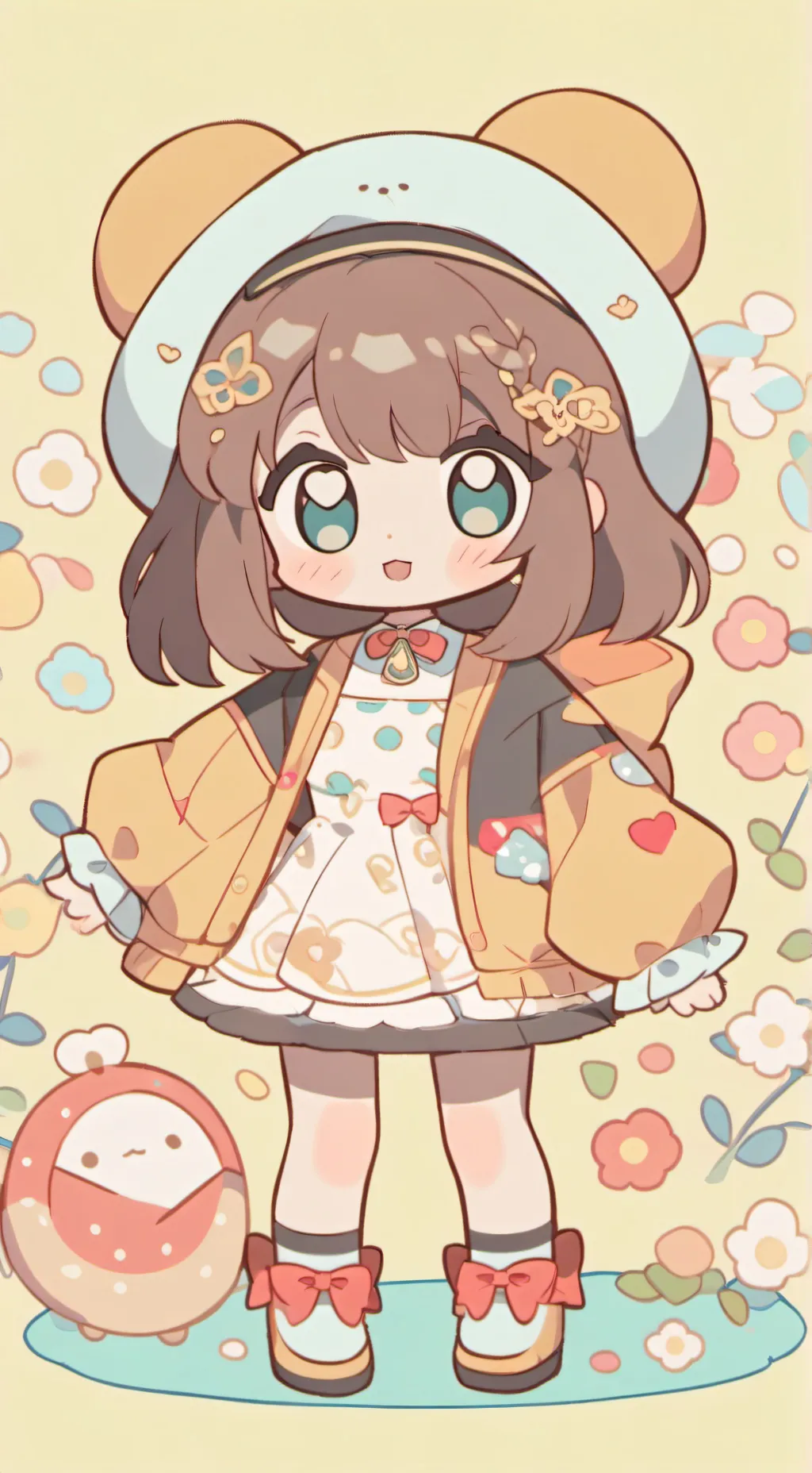 ai character: Dulce background