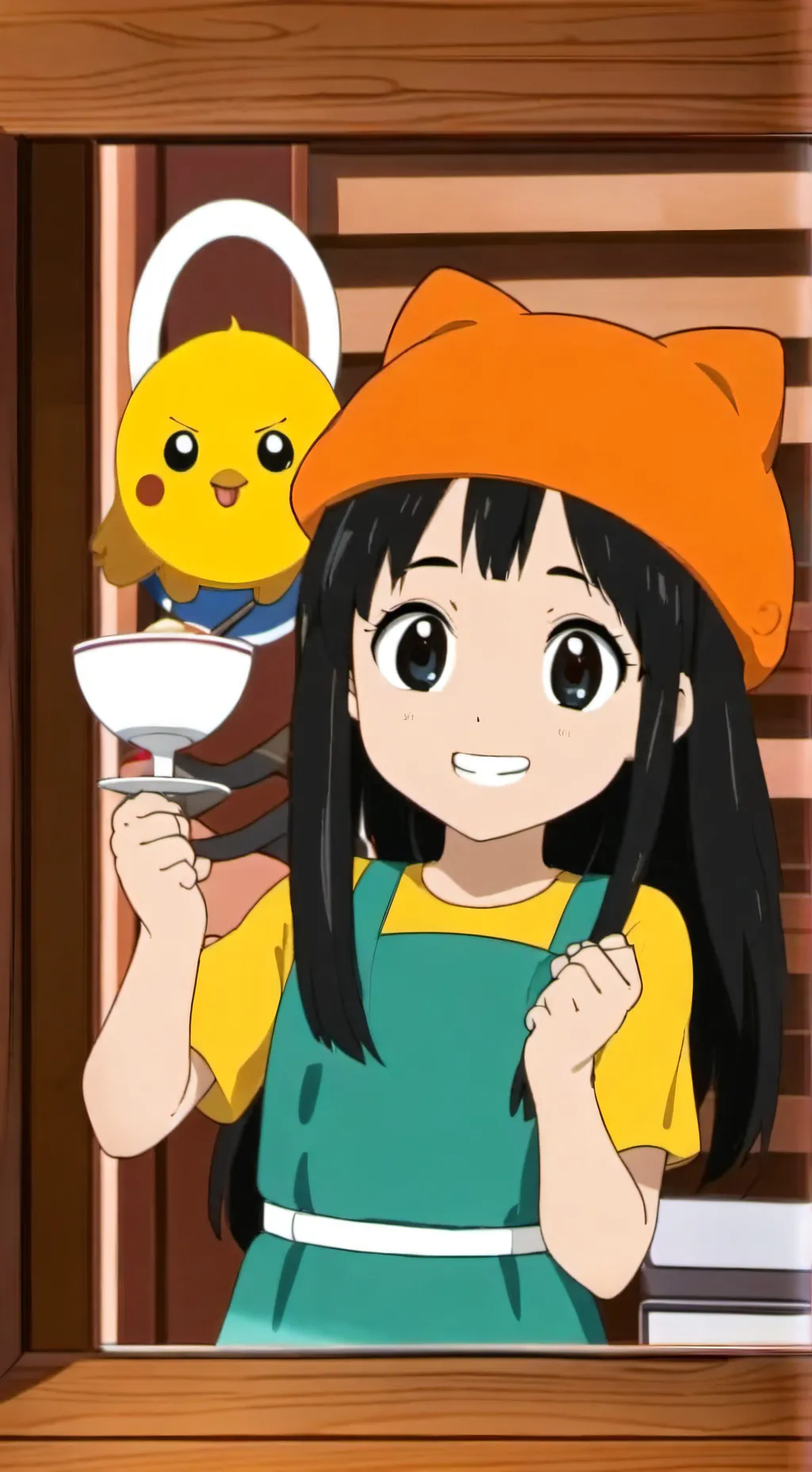 ai character: Vee x shelly background