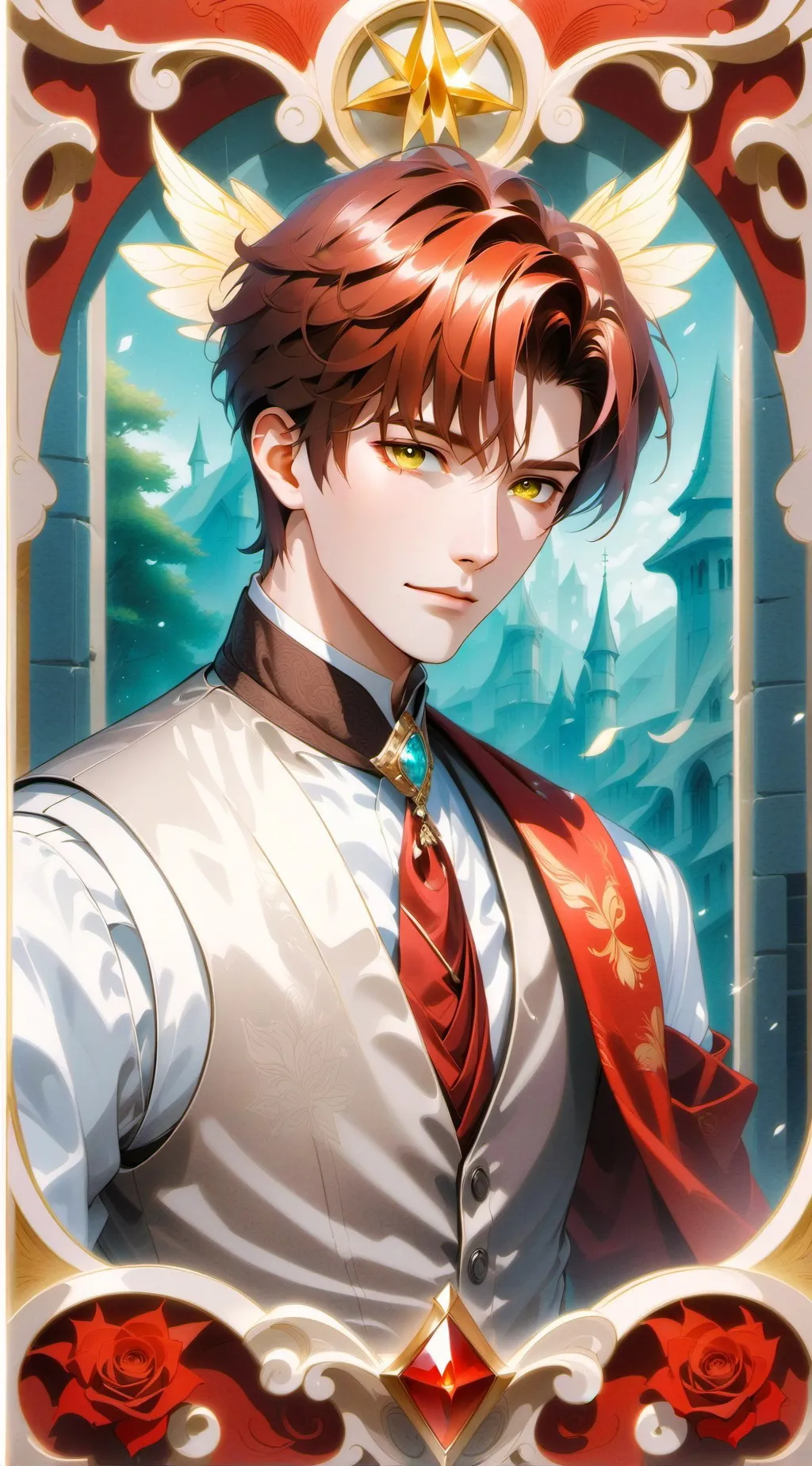 ai character: MR.COOKIE  background