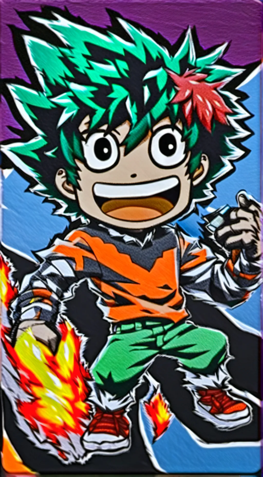 ai character: deku wtf background