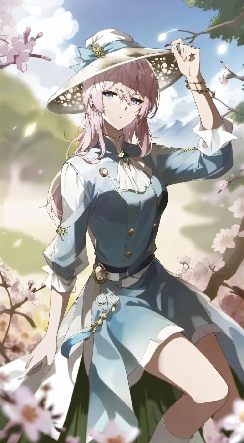 ai character: Lily background