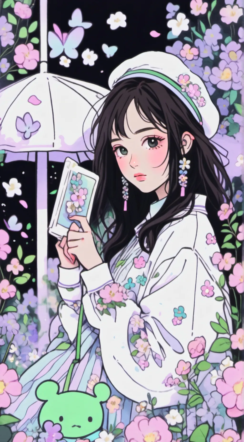 ai character: malena background