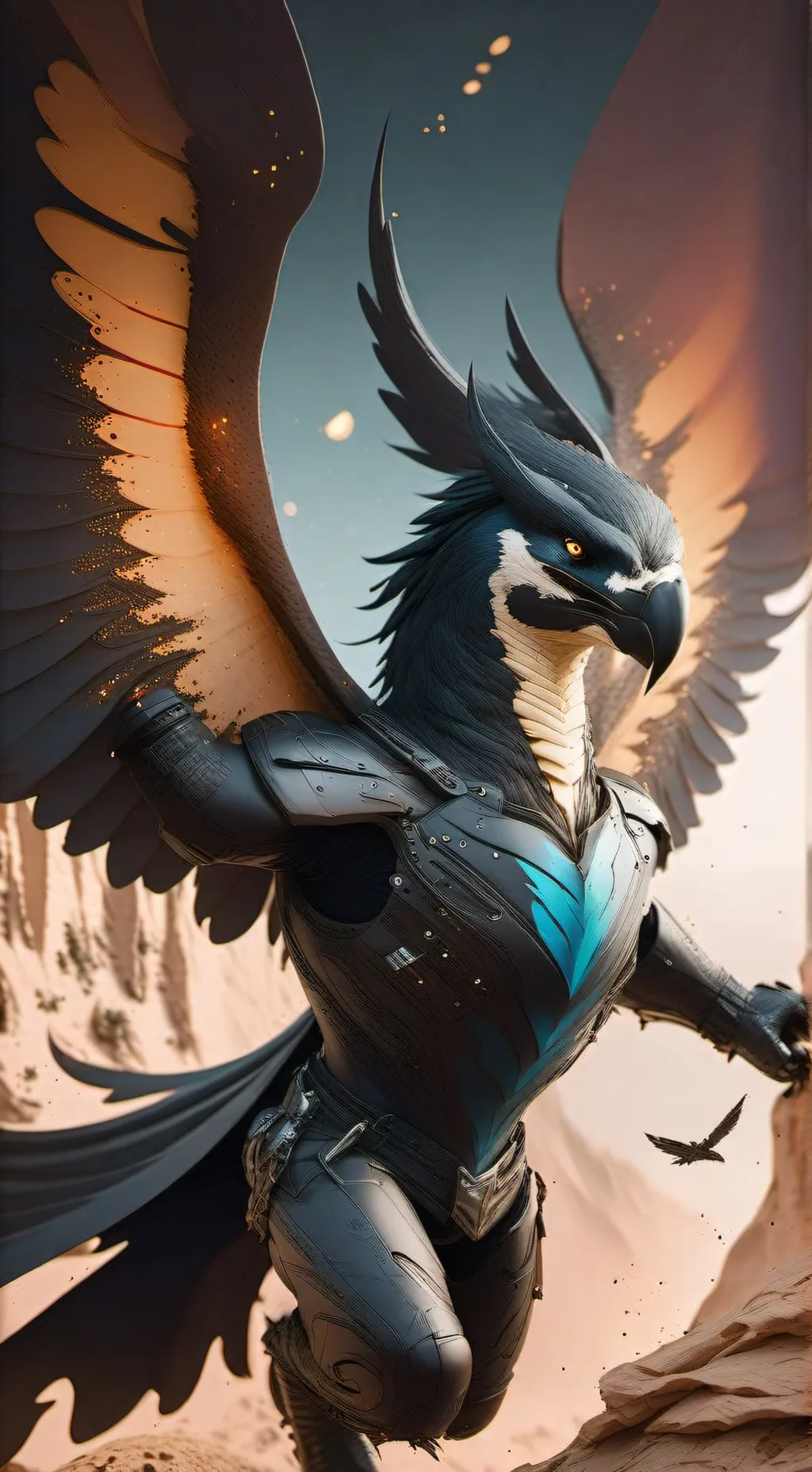 ai character: sandstorm  background