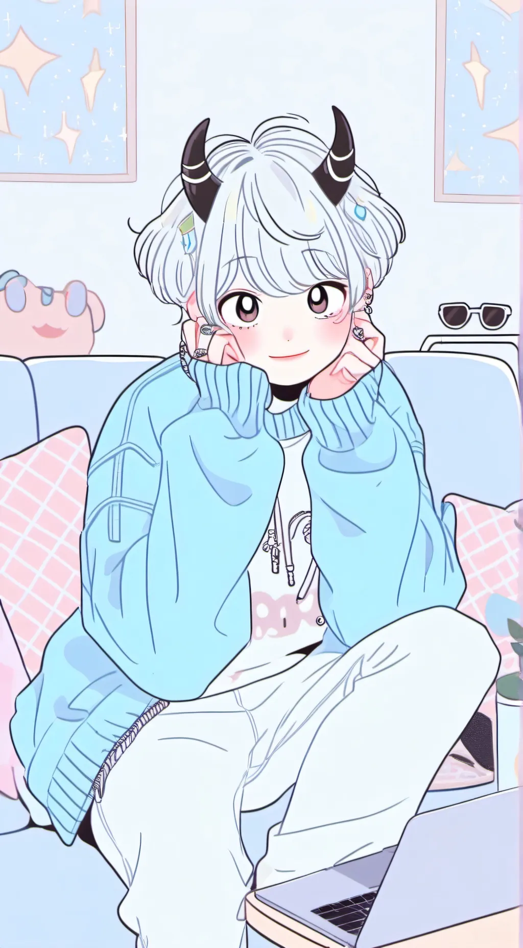 ai character: Shadow background