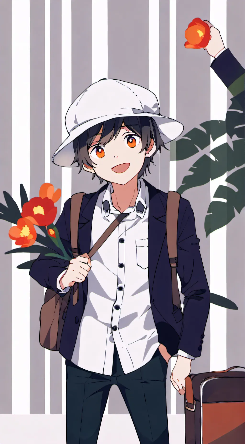 ai character: Tails background